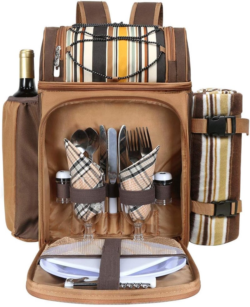 Hap Tim Picnic Backpack Cooler for 2 - Image 1